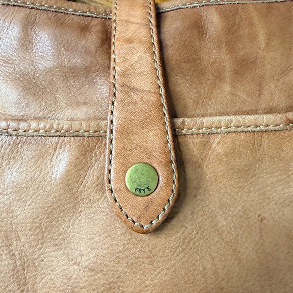 Frye Tan Leather Crossbody Bag - Picture 8 of 12